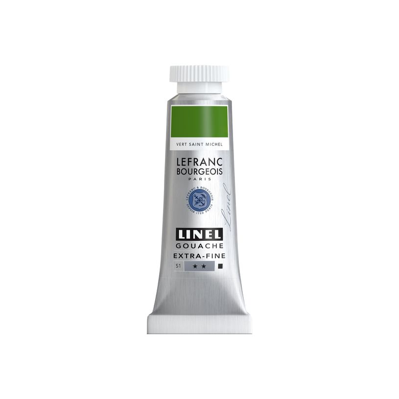 3013643012085-Lefranc Bourgeois LINEL EXTRA-FINE Series 1 580 - Peinture - gouache - vert Saint-Michel --P_405200674_1-0