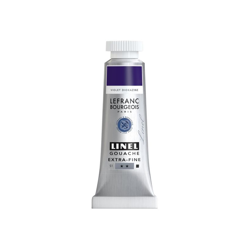 3013643011835-Lefranc Bourgeois LINEL EXTRA-FINE Series 2 473 - Peinture - gouache - violet dioxazine - -P_405200675_1-0