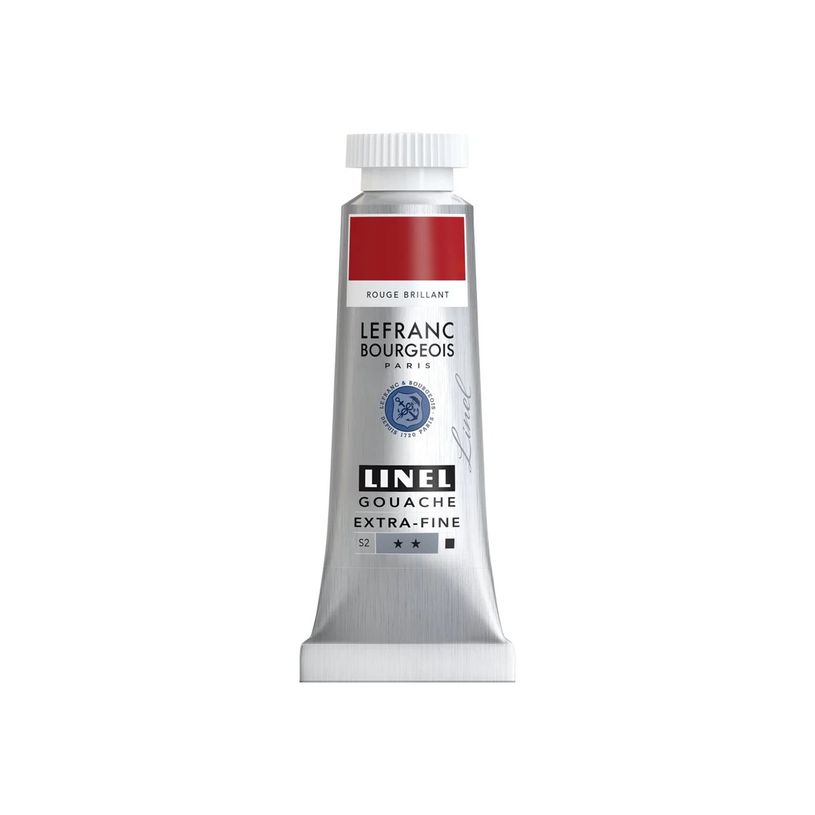 3013643011736-Lefranc Bourgeois LINEL - Peinture - gouache - rouge vif - opaque - mat - extra-fine - 14 -P_405200685_1-0