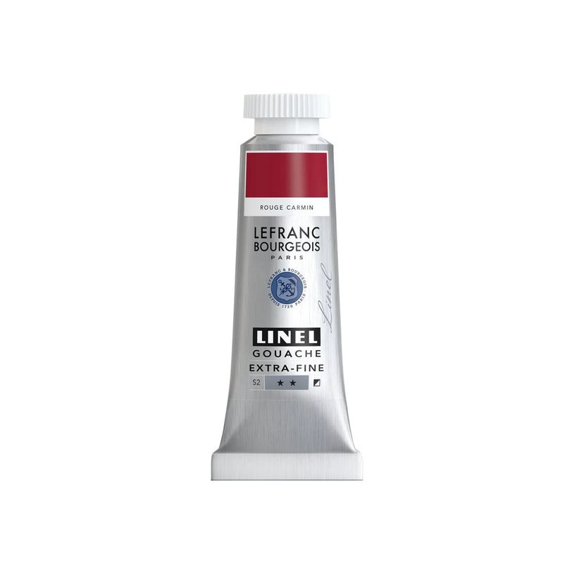 3013643011767-Lefranc Bourgeois LINEL - Peinture - gouache - rouge carmin - semi-opaque - mat - extra-fi-P_405200686_1-0
