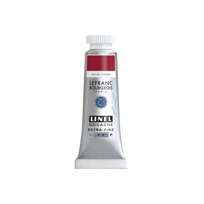 3013643011767-Lefranc Bourgeois LINEL - Peinture - gouache - rouge carmin - semi-opaque - mat - extra-fi-P_405200686_2-1