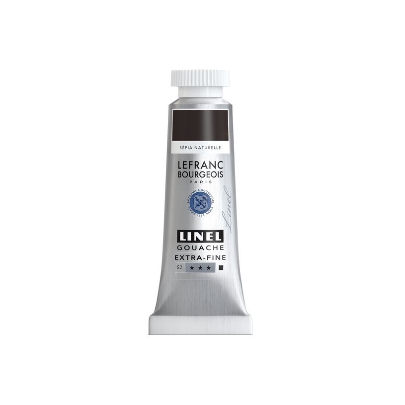 3013643012221-Lefranc Bourgeois LINEL - Peinture - gouache - natural sepia - opaque - mat - extra-fine --P_405200689_2-1