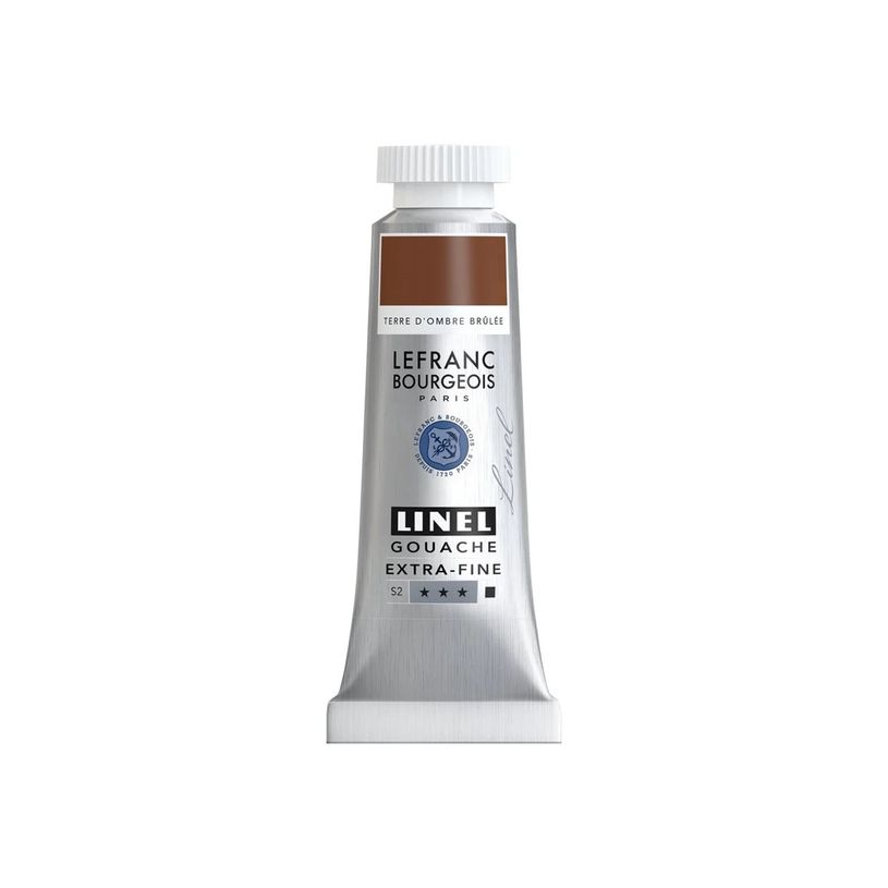 3013643012177-Lefranc Bourgeois LINEL - Peinture - gouache - terre d'ombre brûlée - opaque - mat - ext-P_405200693_1-0