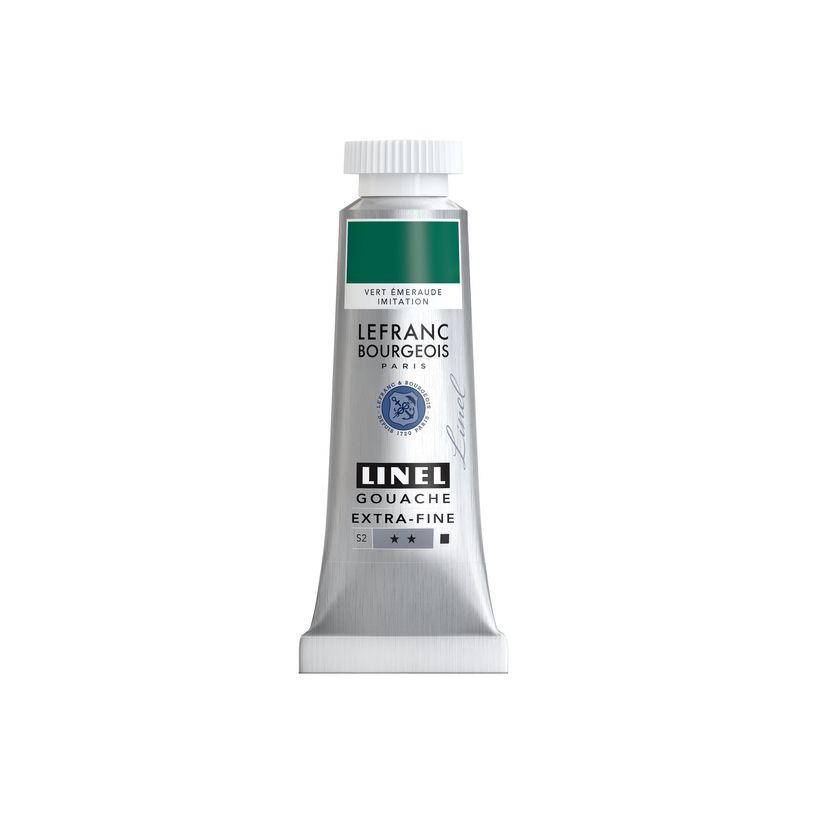 3013643011996-Lefranc Bourgeois LINEL - Peinture - gouache - vert émeraude imitation - opaque - mat - e-P_405200695_2-1