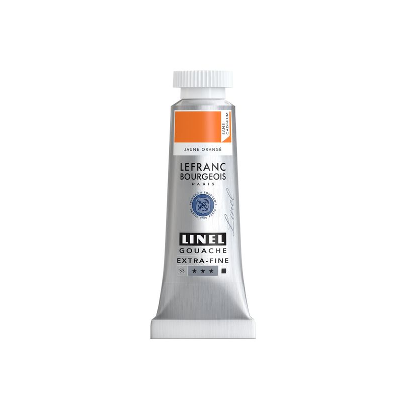 3013643011668-Lefranc Bourgeois LINEL - Peinture - gouache - orange-jaune sans cadmium - opaque - mat - -P_405200706_1-0