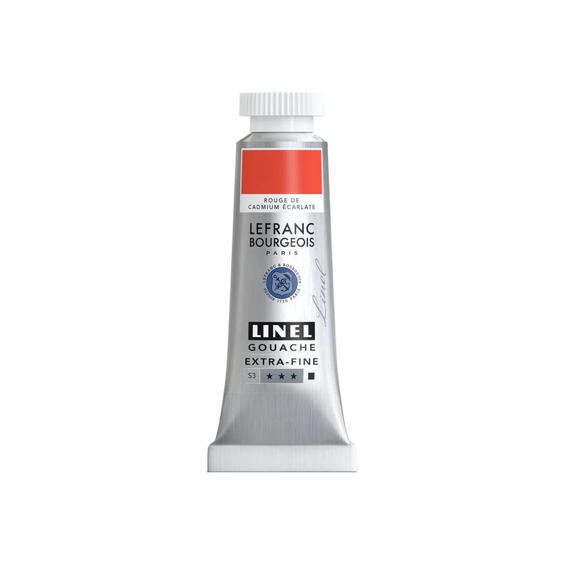 3013643011699-Lefranc Bourgeois LINEL - Peinture - gouache - rouge écarlate cadmium - opaque - mat - ex-P_405200707_1-0