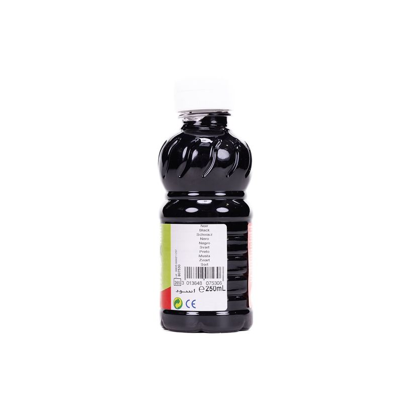 3013648075306-Lefranc Bourgeois Enfants Redimix - Peinture - gouache - liguide - noir - 250 ml-P_405200740_2-2