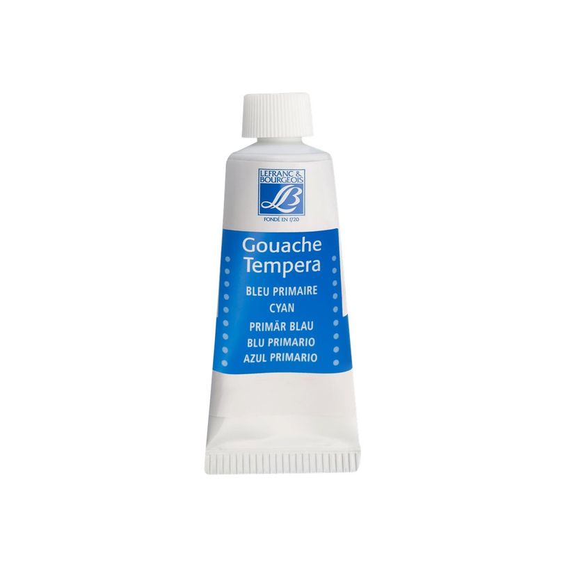 3013648074934-Lefranc Bourgeois - Peinture - peinture à tempera - bleu primaire - 20 ml-P_405200753_1-0