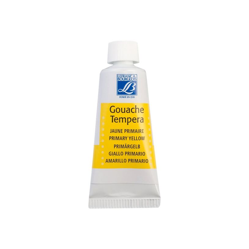 3013648074910-Lefranc Bourgeois - Peinture - peinture à tempera - jaune primaire - 20 ml-P_405200754_1-0