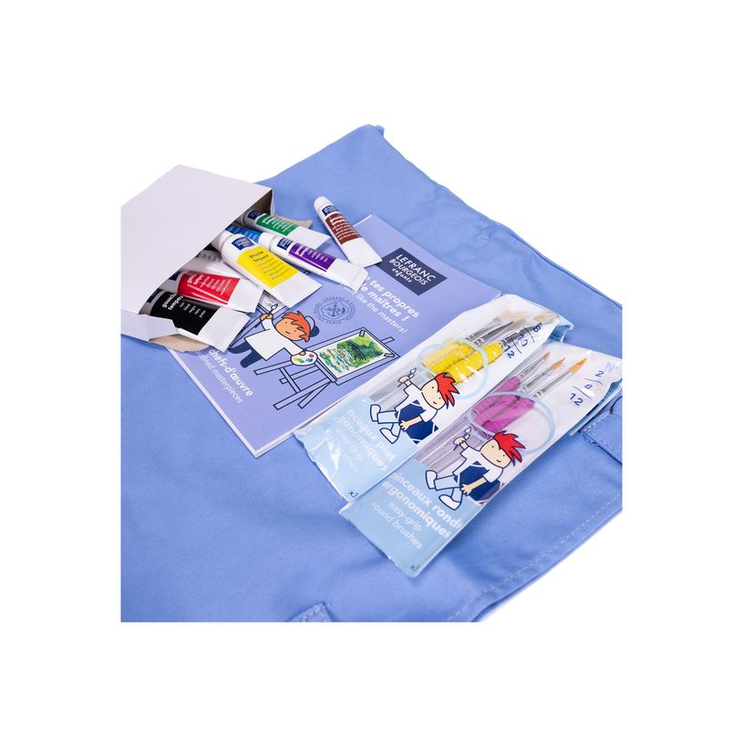 3013643017394-Lefranc Bourgeois Enfants Academic Set - Ensemble de peinture sur toile - 31 pièces-P_405200800_6-1