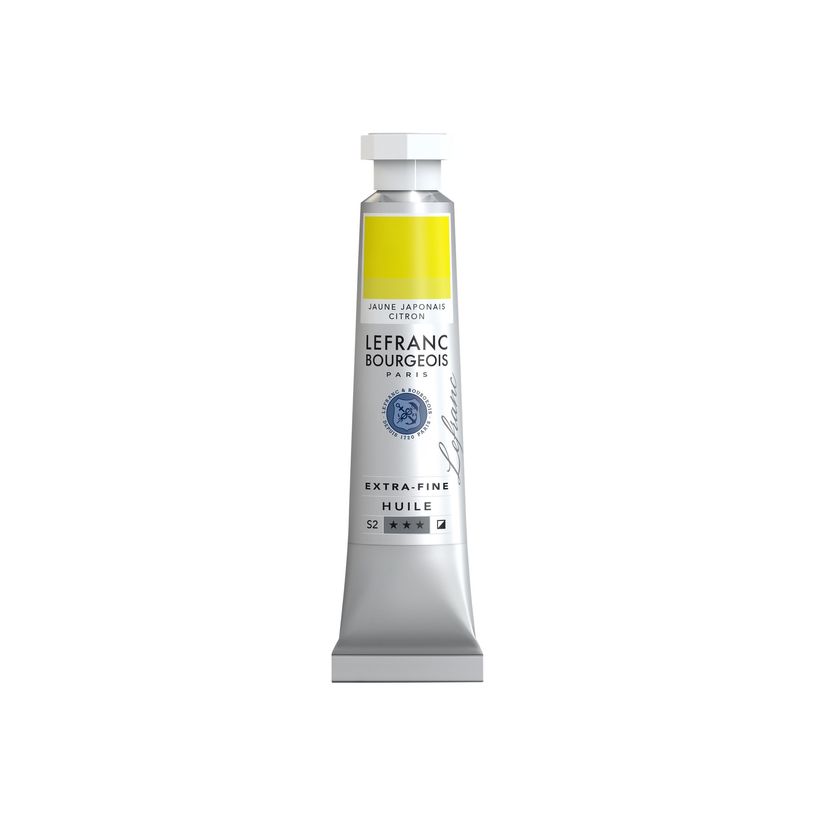 3013644049165-Lefranc Bourgeois EXTRA-FINE S2 - Peinture - jaune citron du Japon - 20 ml-P_405200851_1-0