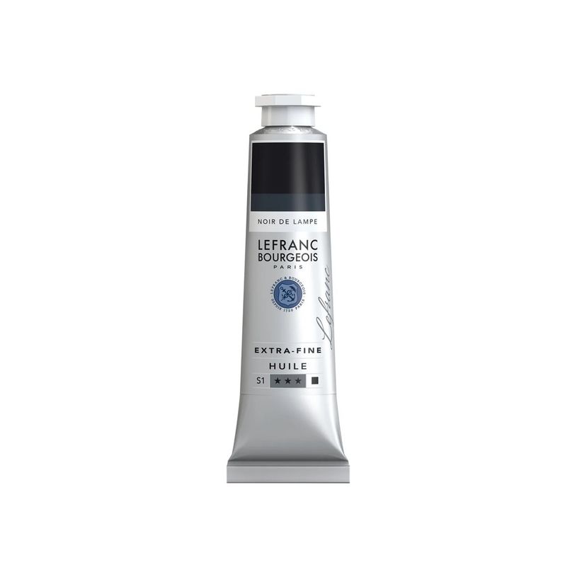 3013644051434-Lefranc Bourgeois - Peinture - peinture à l'huile - noir lampe - opaque - extra-fine - 40-P_405200937_1-0