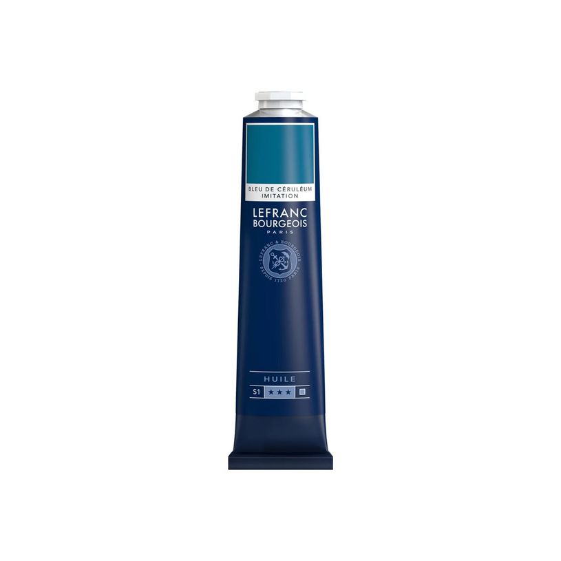 3013648100695-Lefranc Bourgeois - Peinture - peinture à l'huile - imitation bleu céruléen - opaque - -P_405201054_1-0