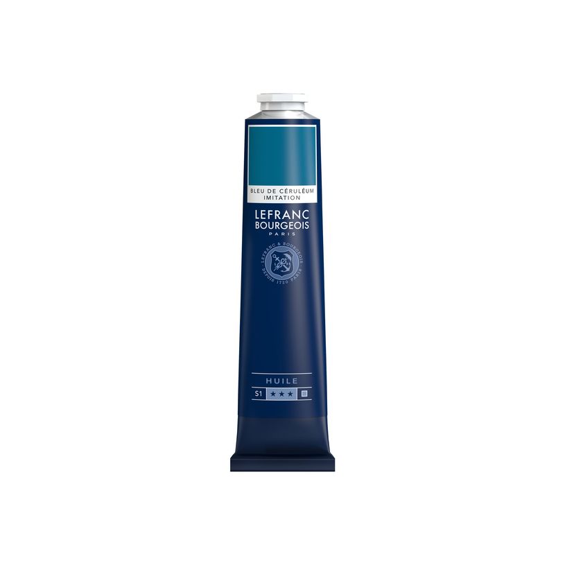 3013648100695-Lefranc Bourgeois - Peinture - peinture à l'huile - imitation bleu céruléen - opaque - -P_405201054_3-1
