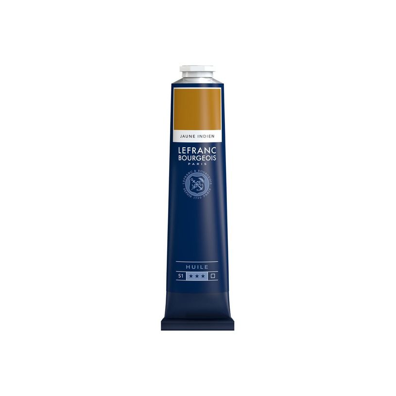 3013648100824-Lefranc Bourgeois - Peinture - peinture à l'huile - jaune indien - transparent - fine - 1-P_405201068_1-0