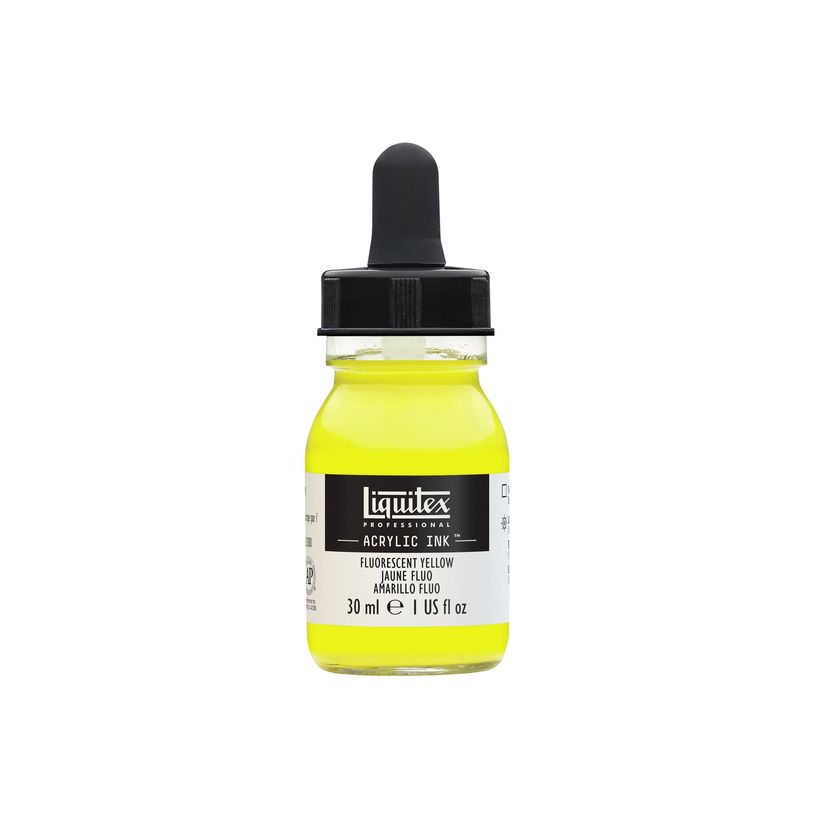 0887452048534-Liquitex Professional - Encre - peinture acrylique - pour média mixte, peinture aquarelle - jaune fluorescent - tran-P_405201450_2-2