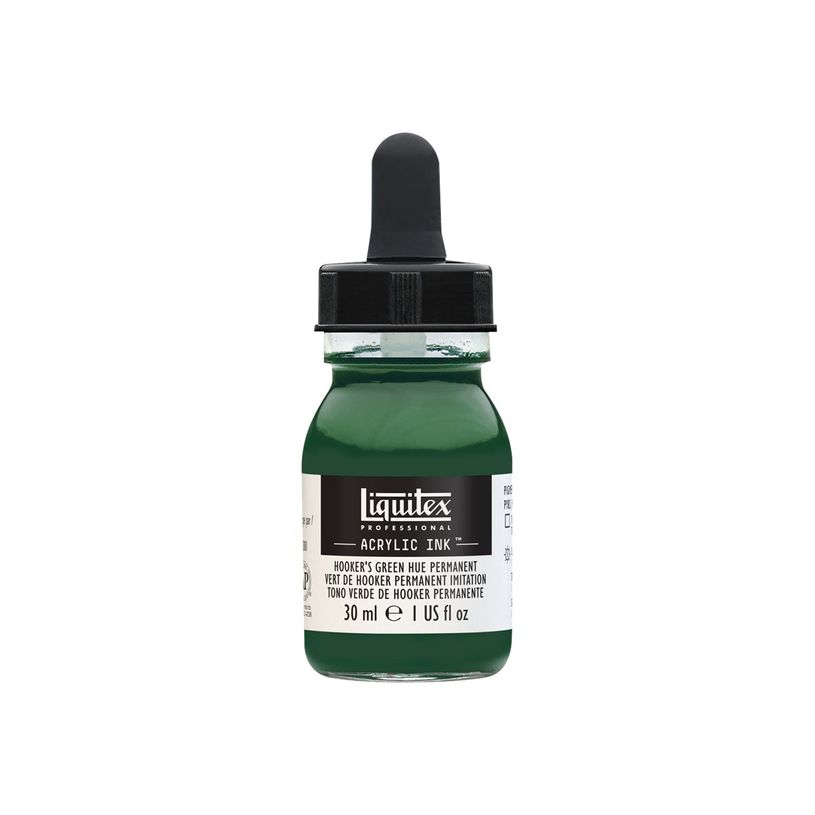 0887452047643-Liquitex Professional - Encre - peinture acrylique - pour média mixte, peinture aquarelle - teinte vert de Hooker profond permanent - tran-P_405201465_1-0