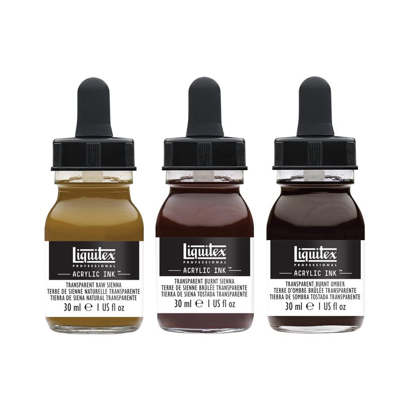 0887452002970-Liquitex Professional - Jeu d'encre - peinture acrylique - liguide - 3 couleurs - transpar-P_405201499_6-4