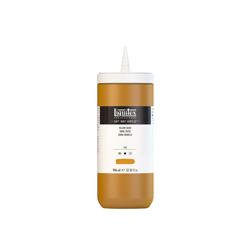 0887452999102-Liquitex Professional Soft Body - Peinture - peinture acrylique - jaune oxide - opaque - s-P_405201637_3-0