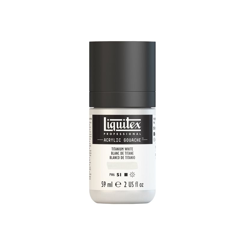 0887452999409-Liquitex Professional - Peinture - gouache - blanc titane - opaque - mat - fine - 59 ml-P_405201663_1-0