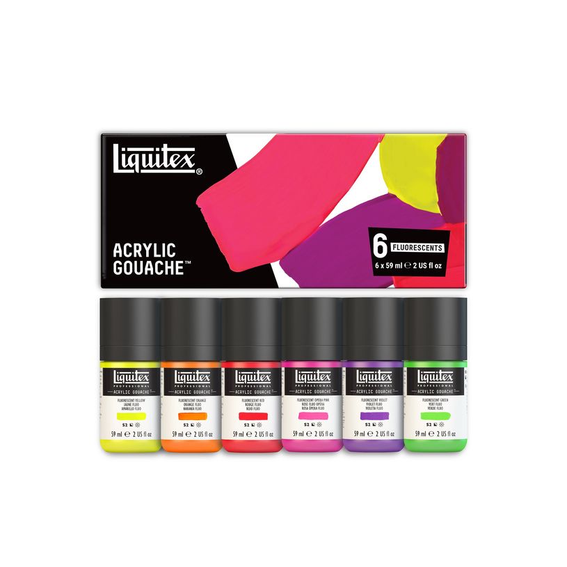 0887452999928-Liquitex Professional - Ensemble de peinture - gouache - 6 couleurs  - opaque/semi-opaque -P_405201714_1-0
