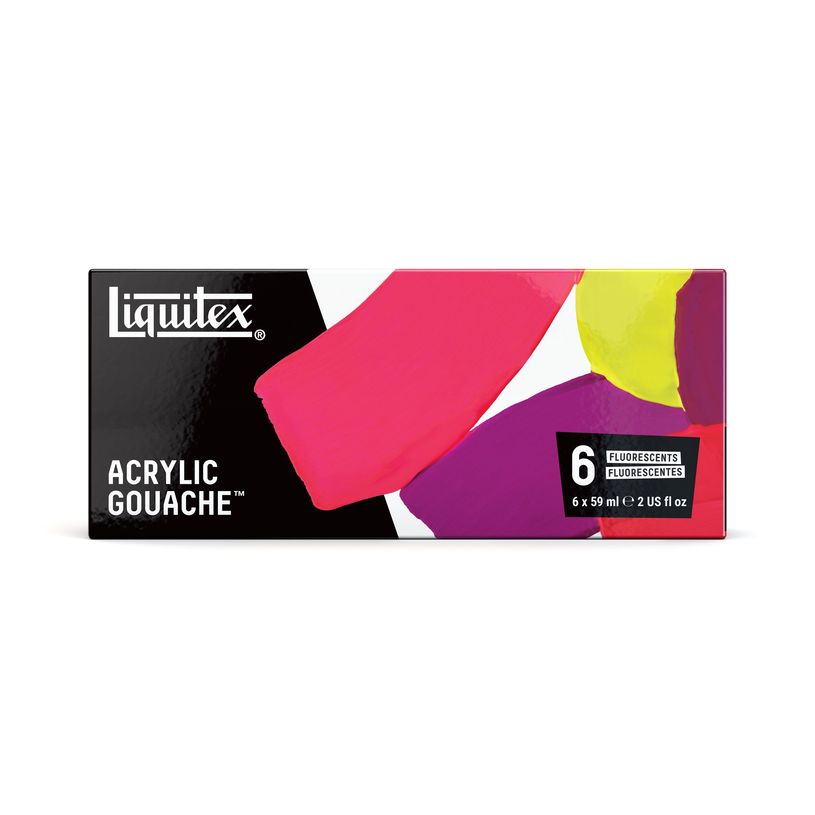 0887452999928-Liquitex Professional - Ensemble de peinture - gouache - 6 couleurs  - opaque/semi-opaque -P_405201714_2-1