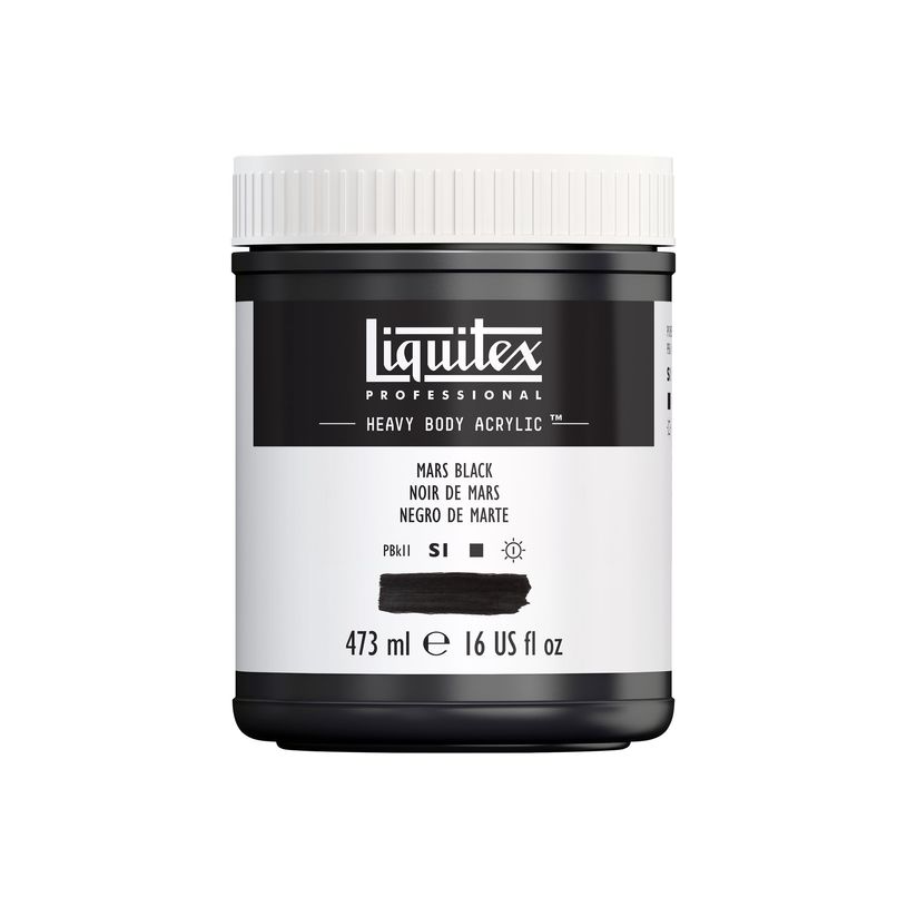 0887452030119-Liquitex Professional HEAVY BODY - Peinture - peinture acrylique - Noir mars - opaque - sa-P_405201739_2-0