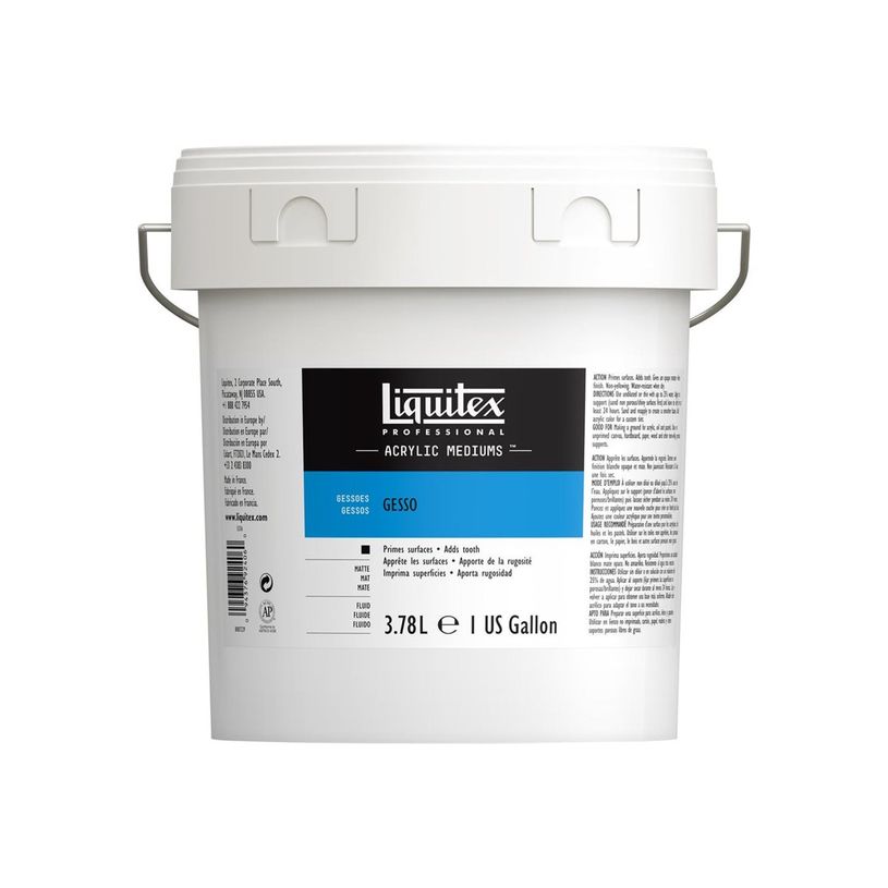 0094376924060-Liquitex Professional - Gesso - pour peinture acryllique, peinture à l'huile - blanc tita-P_405201885_1-0