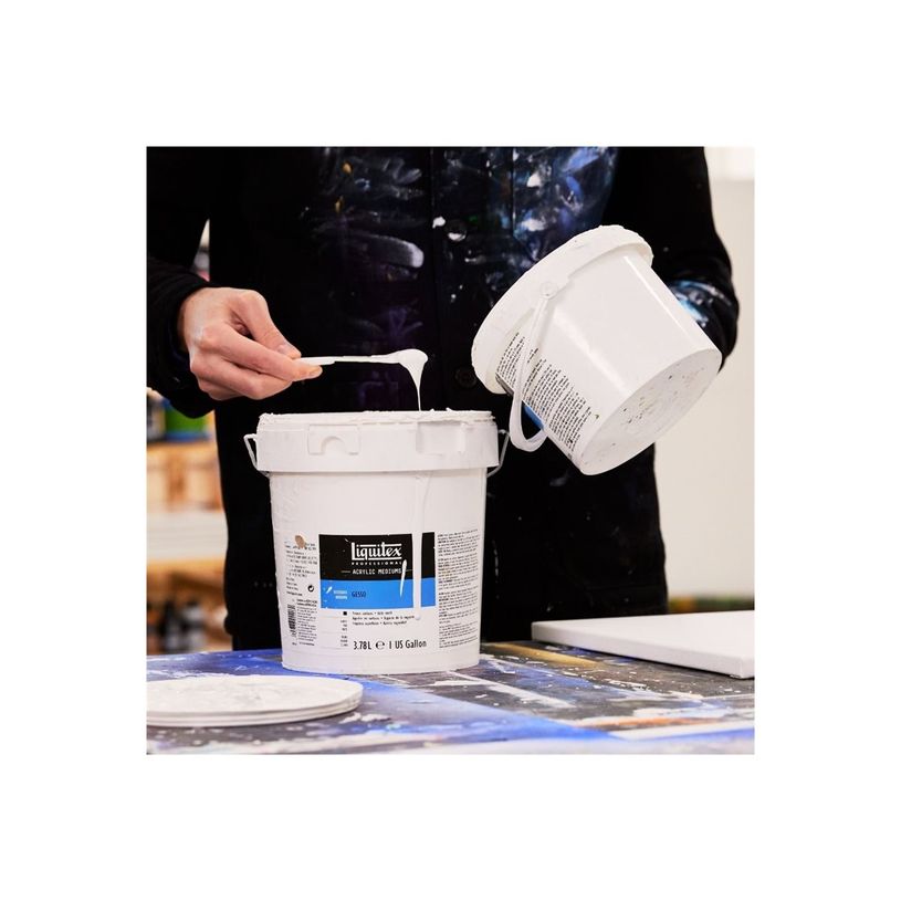0094376924060-Liquitex Professional - Gesso - pour peinture acryllique, peinture à l'huile - blanc tita-P_405201885_3-3