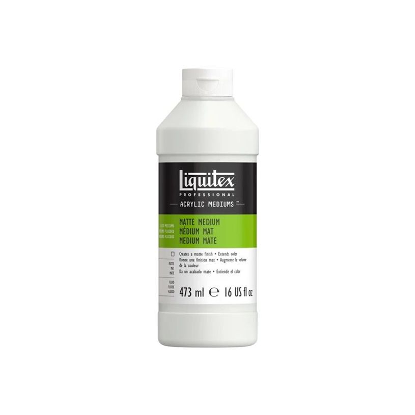 0094376923858-Liquitex Professional - Médium - pour peinture acryllique - mat - 473 ml-P_405201893_1-0