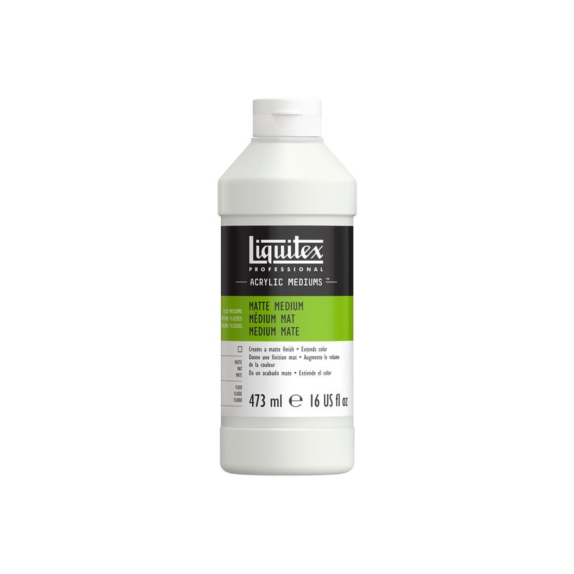 0094376923858-Liquitex Professional - Médium - pour peinture acryllique - mat - 473 ml-P_405201893_2-1