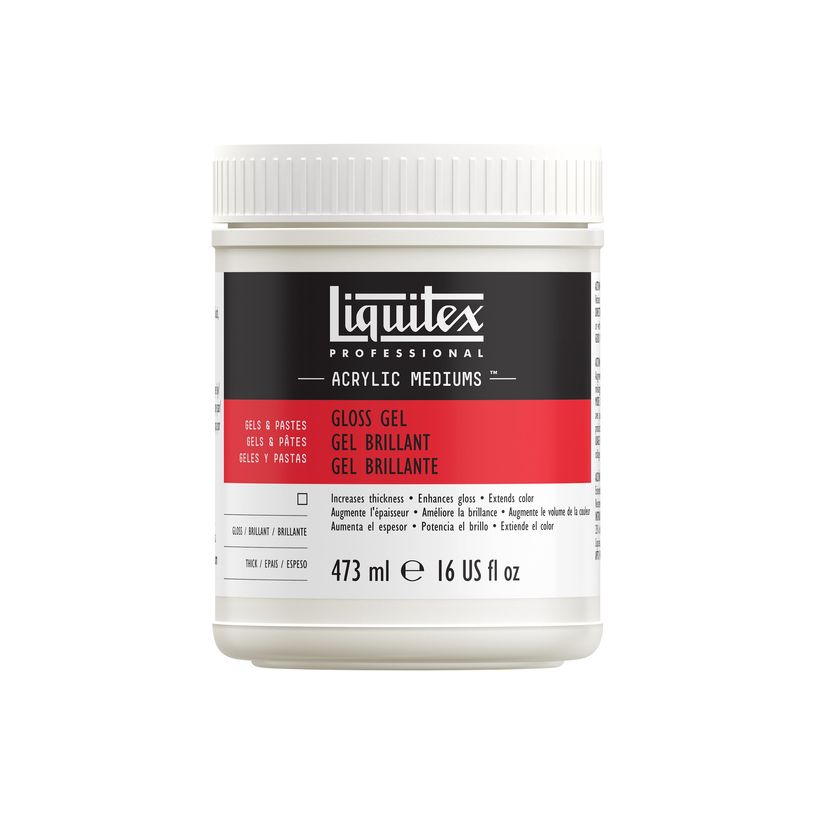 0094376924190-Liquitex Professional - Médium - gel - pour peinture acryllique - brillant - 473 ml-P_405201917_2-1