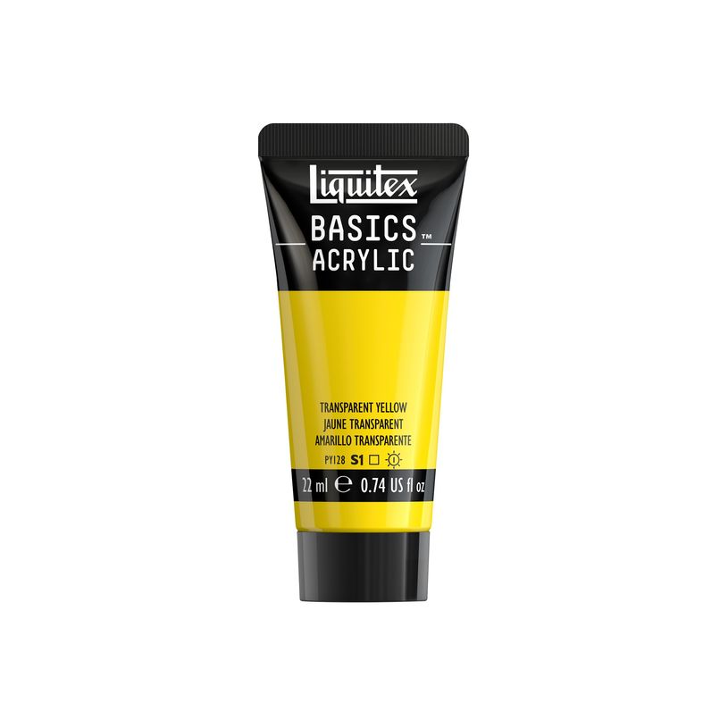0887452057994-Liquitex Basics - Peinture - peinture acrylique - jaune transparent - transparent - satin -P_405202020_2-0