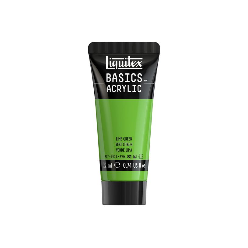 0887452058007-Liquitex Basics - Peinture - peinture acrylique - vert citron - semi-opaque - satin - 22 m-P_405202021_2-0
