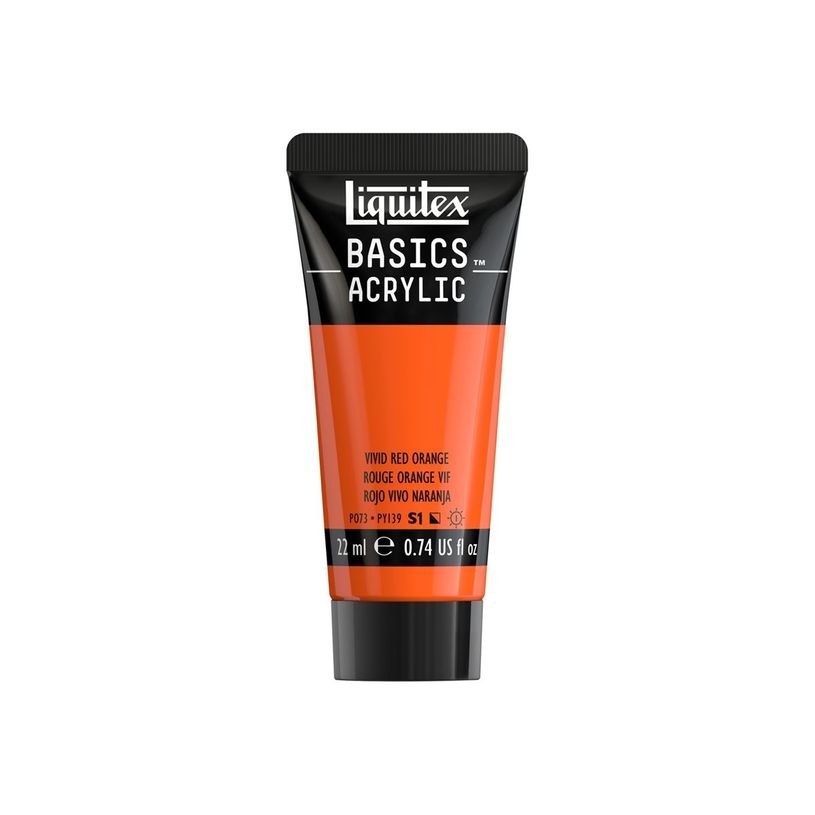 0887452058144-Liquitex Basics - Peinture - peinture acrylique - orange-rouge éclatant - semi-opaque - s-P_405202035_1-0