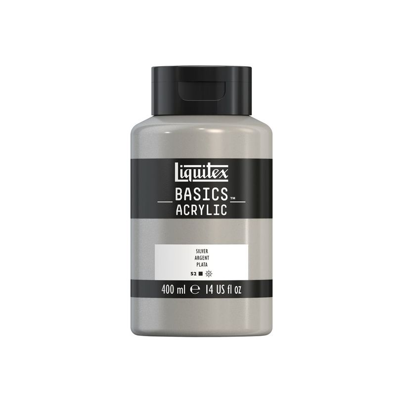 0887452031819-Liquitex Basics - Peinture - peinture acrylique - argent - opaque - satin - 400 ml-P_405202075_1-0