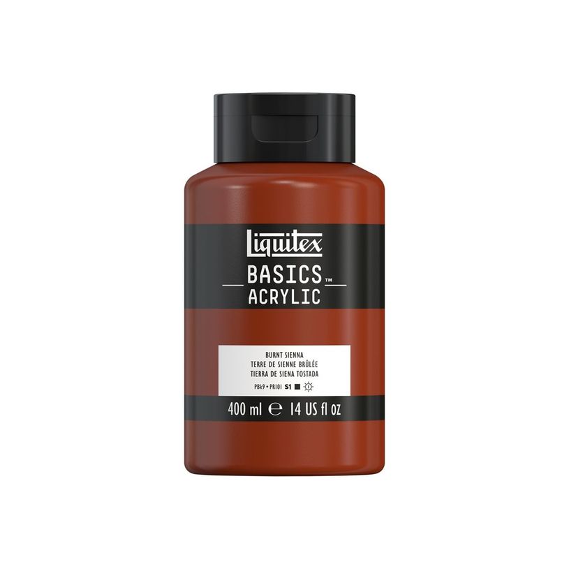0887452031703-Liquitex Basics - Peinture - peinture acrylique - Sienne brulée - opaque - satin - 400 ml-P_405202099_1-0