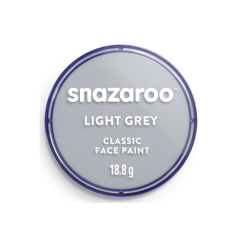 0766416181220-Snazaroo Classic - Peinture - peinture à base d'eau - gris clair - 18.8 g-P_405202392_2-0