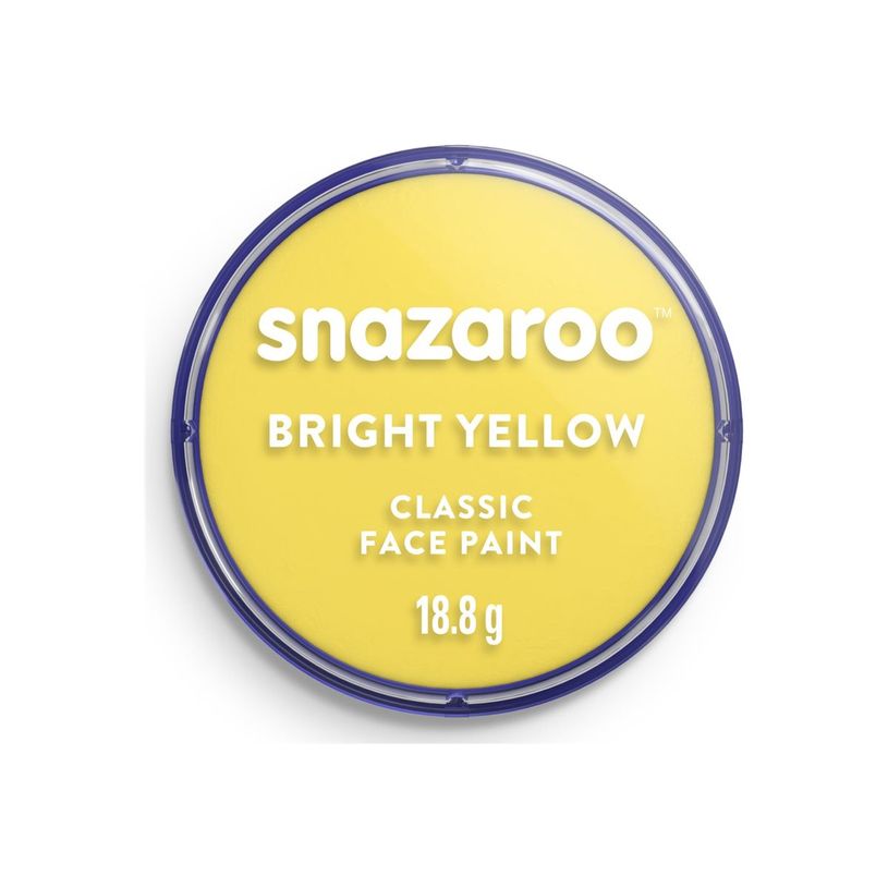 0766416182227-Snazaroo Classic - Peinture - peinture à base d'eau - jaune vif - 18.8 g-P_405202394_1-0