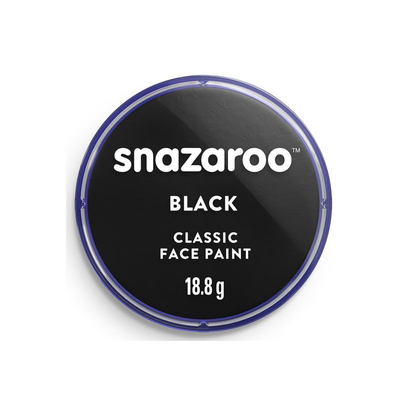 0766416181114-Snazaroo Classic - Peinture - peinture à base d'eau - noir - 18.8 g-P_405202398_2-0