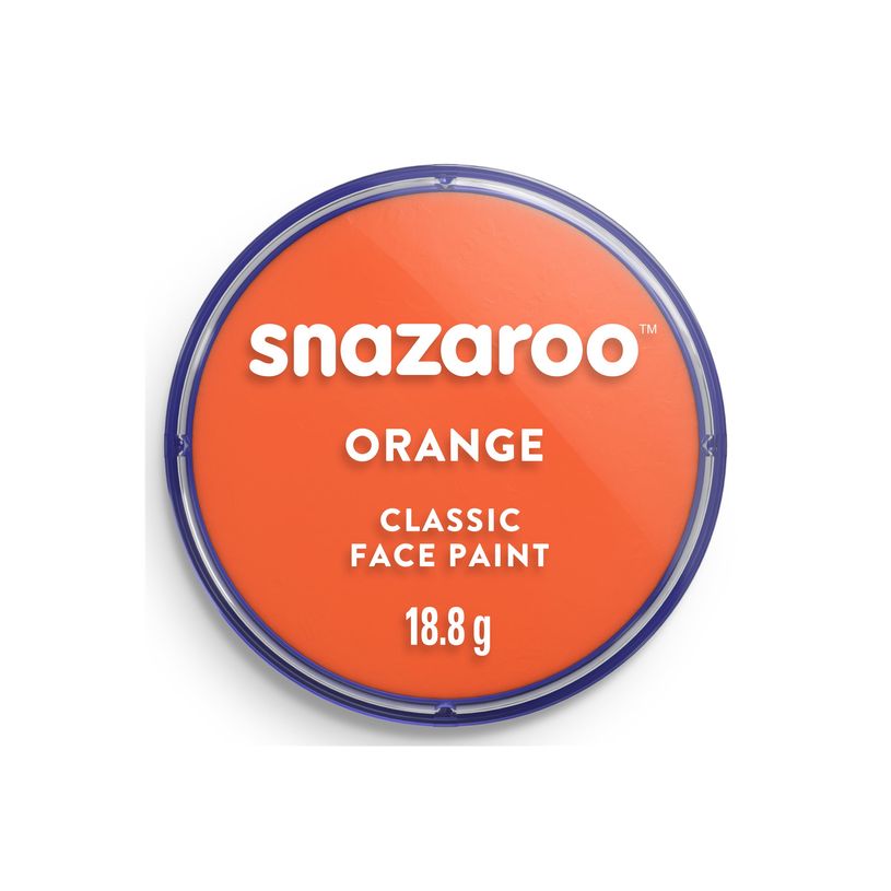 0766416185532-Snazaroo Classic - Peinture - peinture à base d'eau - orange - 18.8 g-P_405202399_1-0