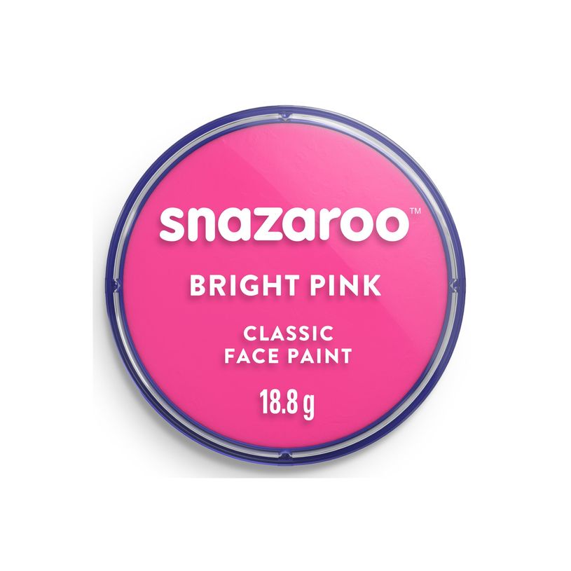 0766416180582-Snazaroo Classic - Peinture - peinture à base d'eau - rose vif - 18.8 g-P_405202401_2-2