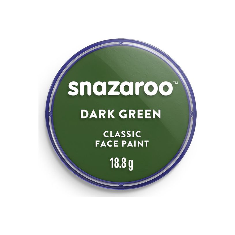 0766416184559-Snazaroo Classic - Peinture - peinture à base d'eau - vert foncé - 18.8 g-P_405202409_1-0