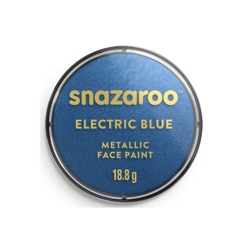 0766416183316-Snazaroo Metallic - Peinture - peinture à base d'eau - bleu électrique - 18.8 g-P_405202416_2-0
