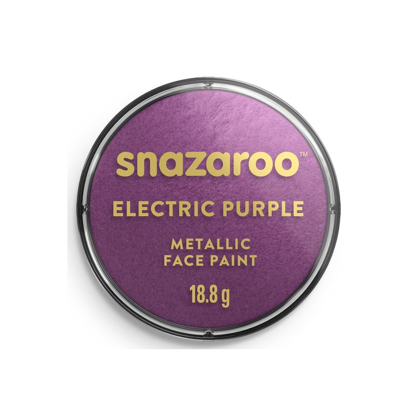 0766416188816-Snazaroo Metallic - Peinture - peinture à base d'eau - Violet électrique - 18.8 g-P_405202418_1-1