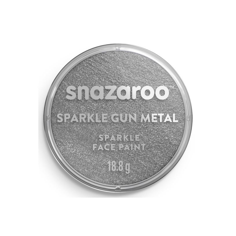 0766416187611-Snazaroo Sparkle - Peinture - peinture à base d'eau - sparkle gun metal gray - 18.8 g-P_405202421_1-0