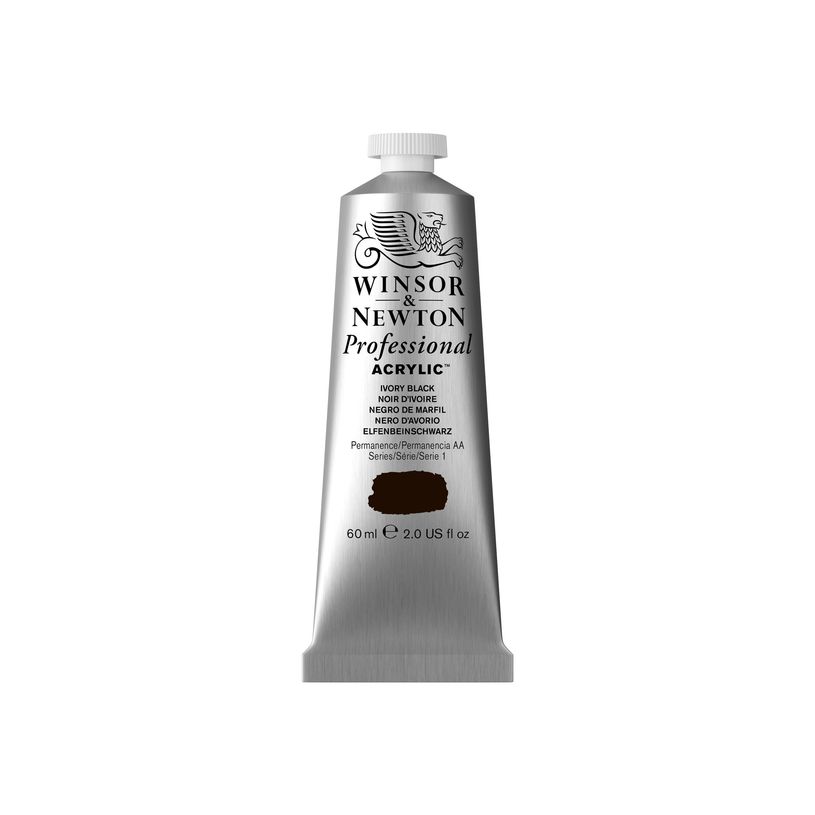5012572011235-Winsor & Newton PROFESSIONAL - Peinture - peinture acrylique - noir ivoire - opaque - extr-P_405202559_2-0