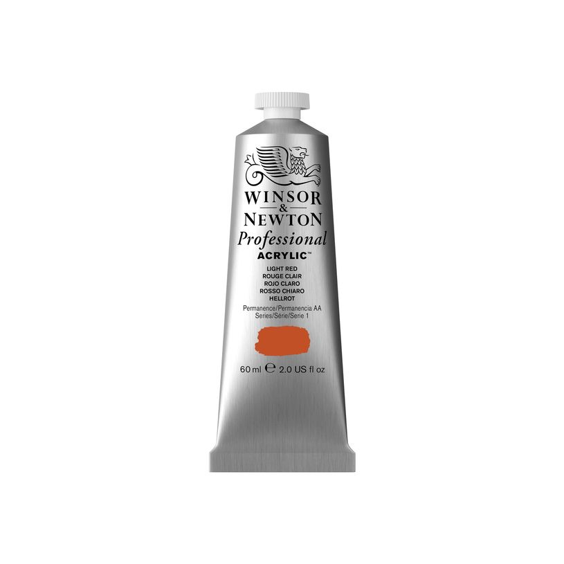 0094376990621-Winsor & Newton PROFESSIONAL - Peinture - peinture acrylique - rouge clair - semi-opaque --P_405202565_2-0