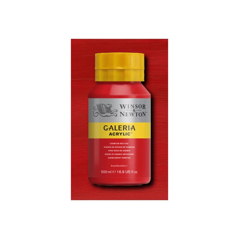 0094376914924-Winsor & Newton Galeria - Peinture - peinture acrylique - teinte rouge de cadmium - semi-o-P_405202670_1-0
