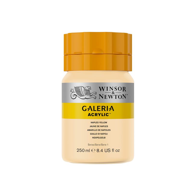 0094376899634-Winsor & Newton Galeria - Peinture - peinture acrylique - jaune napolitain - opaque - 250 -P_405202697_2-0